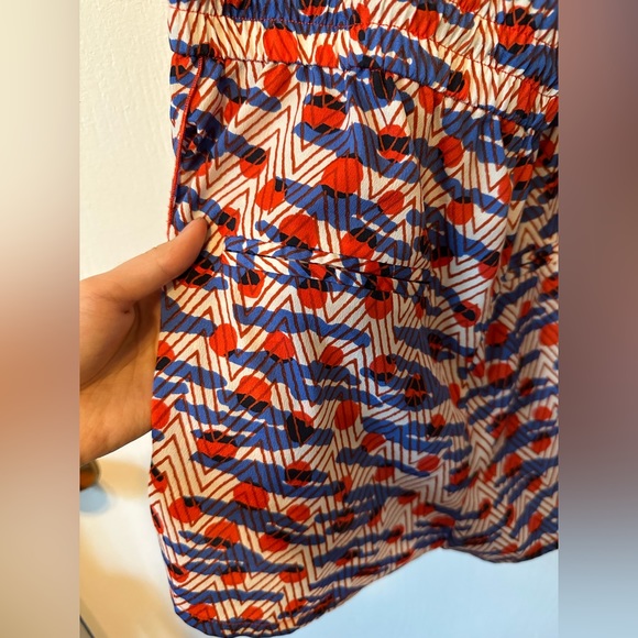 Colourful tribal patterned lace back romper - Picture 7 of 7